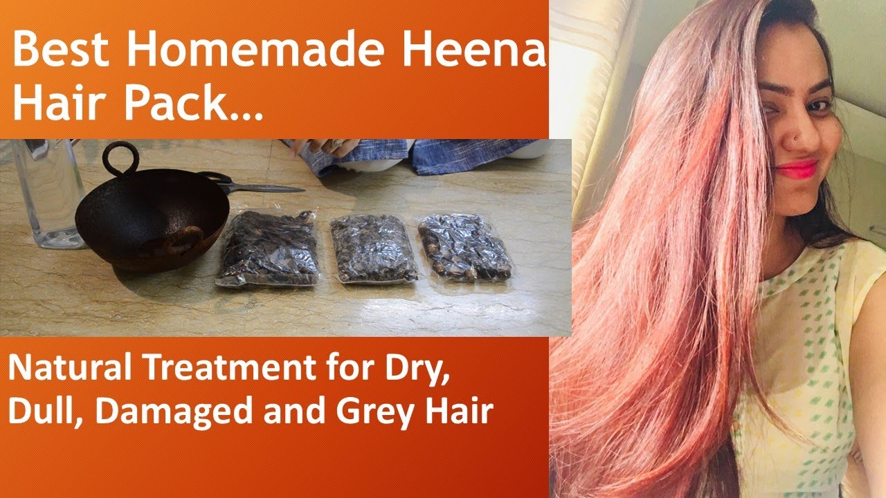 Henna Hair Pack At Home (in hindi) | Henna for Hair Growth | Henna on ...