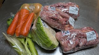 ブロード仕込みながら晩酌酔いどれクッキング
