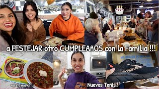 Seguimos CELEBRANDO! otro !*CUMPLEAñOS*! en la Familia + Mi año en un Tatuaje, nuevos Tenis, receta!