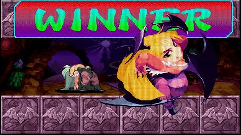 SUPER PUZZLE FIGHTER II TURBO (hard mode) | MORRIGAN | Capcom Fighting Collection