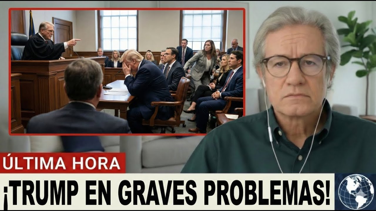 HACE 1 MINUTO: Trump en GRAVES PROBLEMAS: Consecuencias legales por su reciente error en la corte