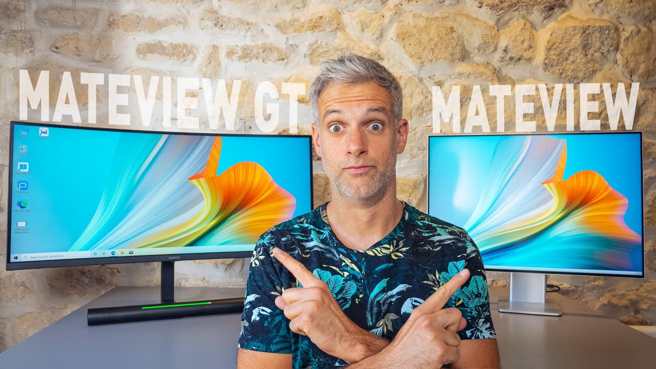 Test Huawei MateView GT : un moniteur panoramique 165 Hz pas que pour les  joueurs - Les Numériques