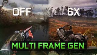 Multi Frame Generation 6X vs 4X vs OFF - RTX 5070, 1440p Test in 5 Games