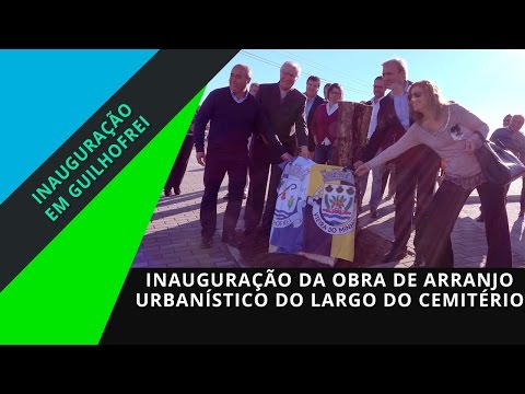 Inauguração Parque Estacionamento Cemitério de Guilhofrei