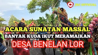 SUNATAN MASSAL DI DUSUN POPONGAN DESA BENELAN LOR DI IKUTI 23 KUDA~JARAN KECAK