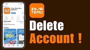 How To Delete TEMU Account 2024