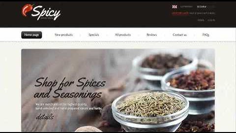 Delicious Food & Drink Zen Cart Templates