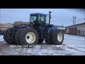 Установка двигателя ТМЗ на New Holland TJ 530