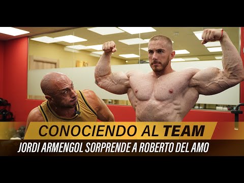 JORDI ARMENGOL, PECTORAL TRAINING + POSING