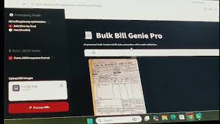 AI Invoice to Excel Converter 🤯 | Bulk Bill Genie Pro #shorts #tech