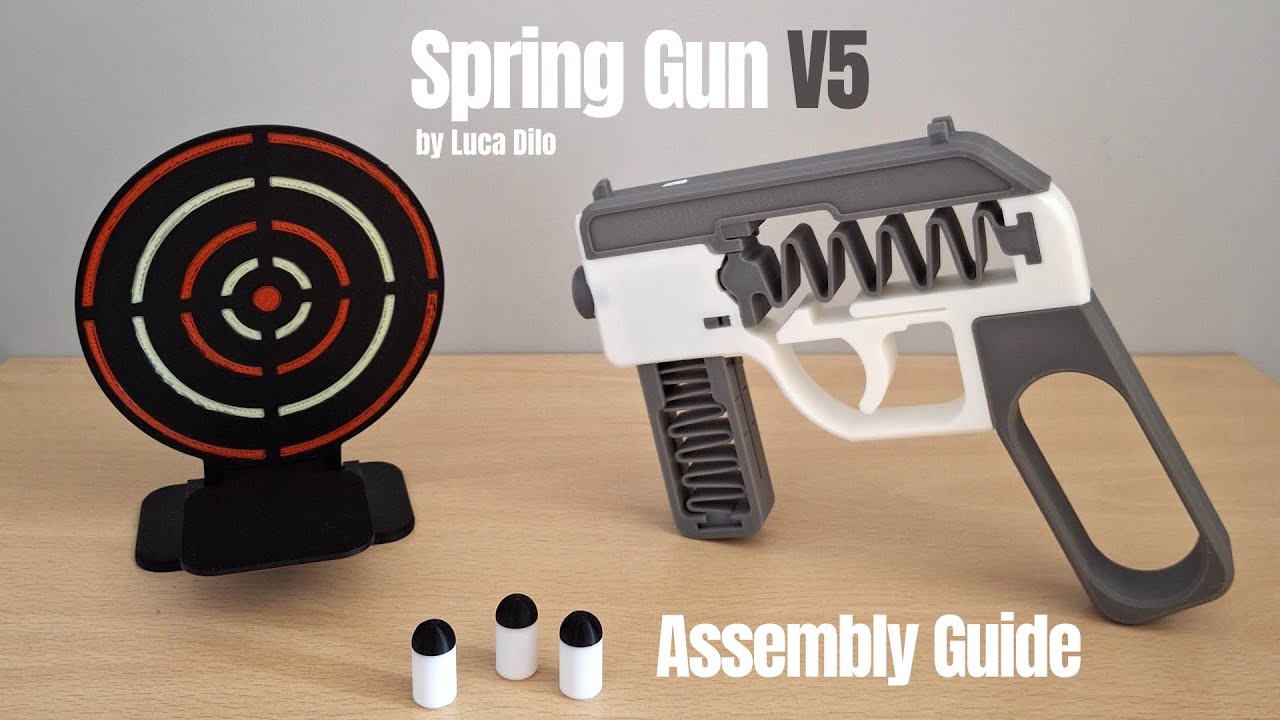 Spring Gun Good Spring Gun V5 Assembly Guide - YouTube