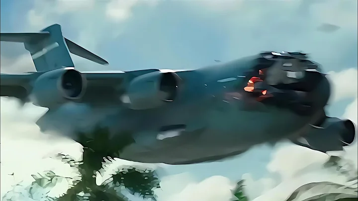 Boeing C-17 Globemaster III - Crash Animation