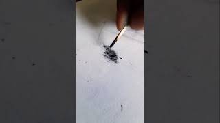 Drawing With Burn Match Stick