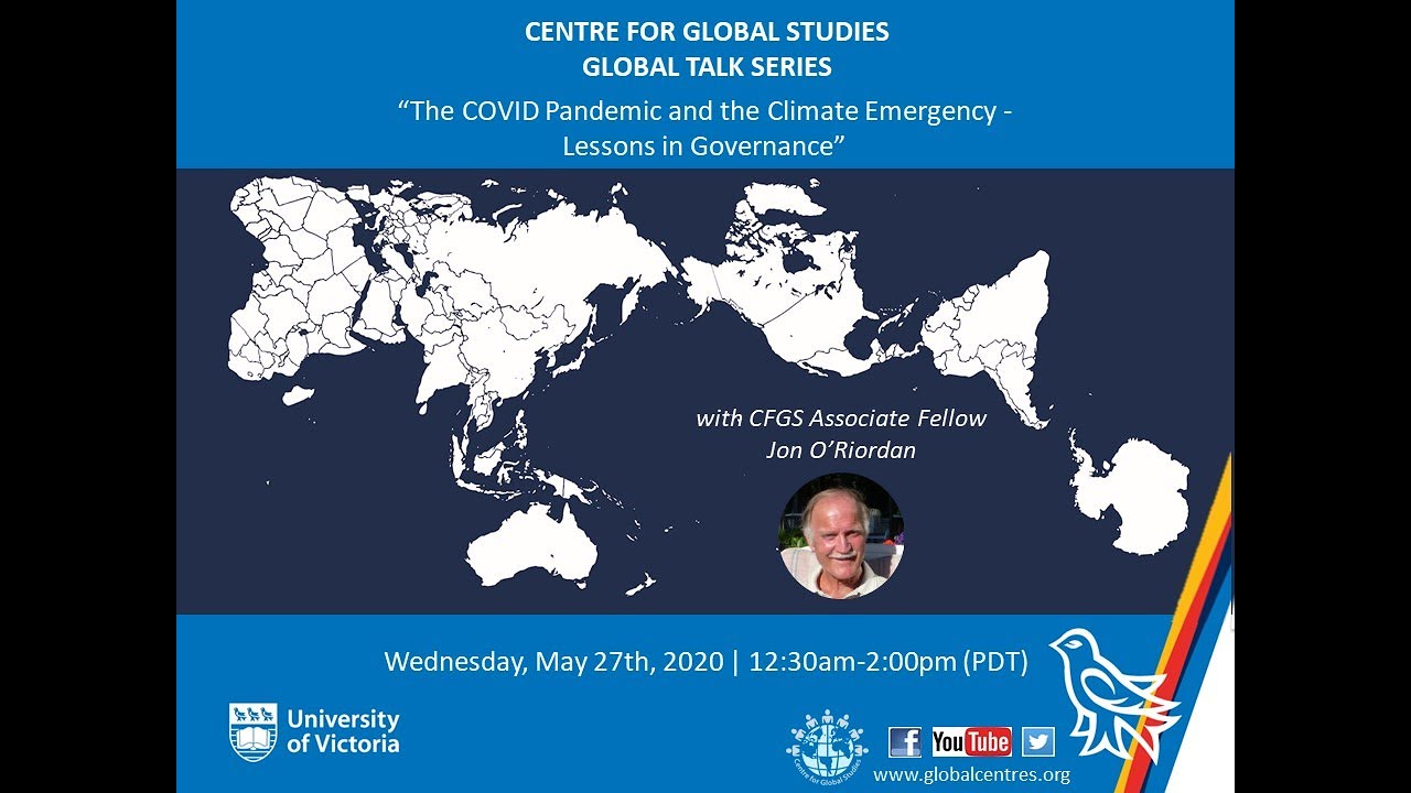 The COVID Pandemic and the Climate Emergency: Lessons in Governance ...