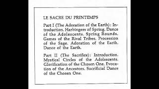 Stravinsky conducts The Rite of Spring
