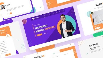 How To Design Your Business Consultancy Website Using Free Elementor Templates