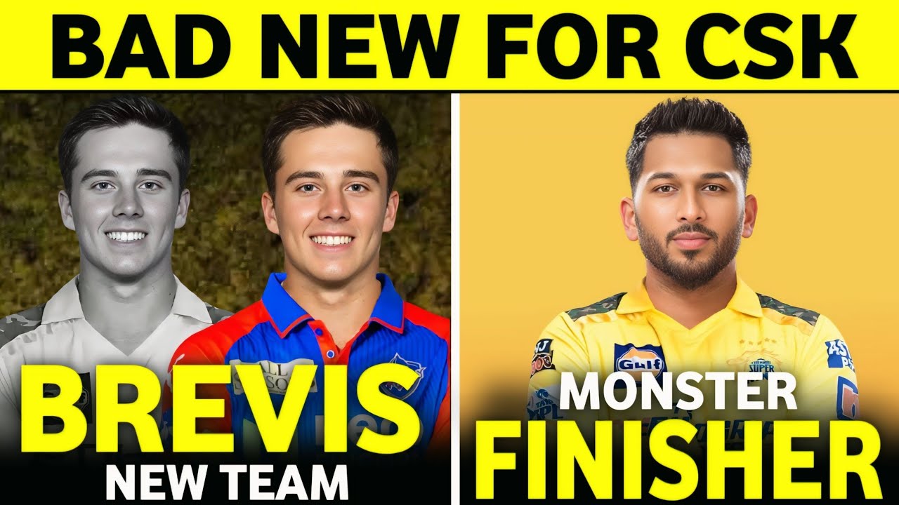 IPL 2026 : Bad News For CSK | Cricket News | Dewald Brevis New Team in SA20 2026 || 