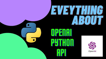 ChatGPT Python API - full tutorial and Demo App