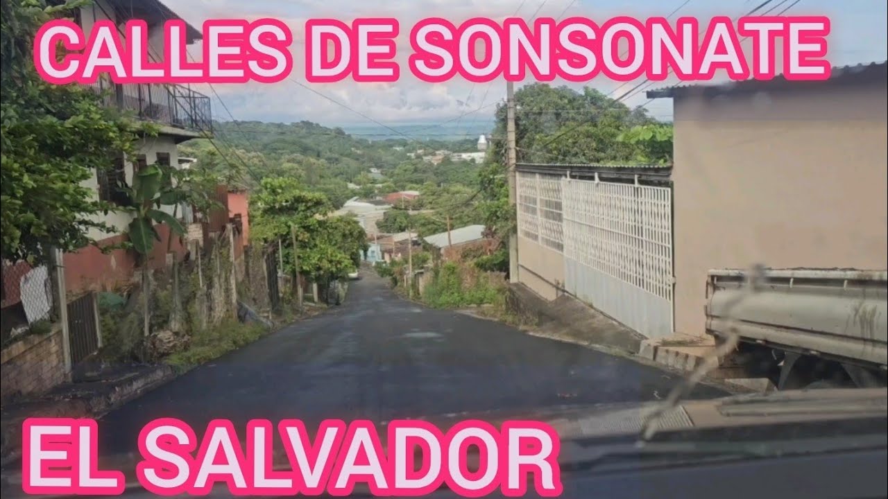 CALLES DE SONSONATE EL SALVADOR
