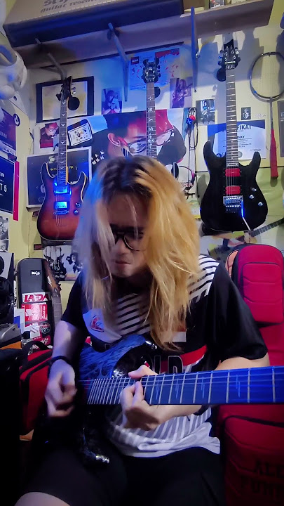 HARUSKAH KU MATI - ADA BAND (SOLO GUITAR) #schecterguitars