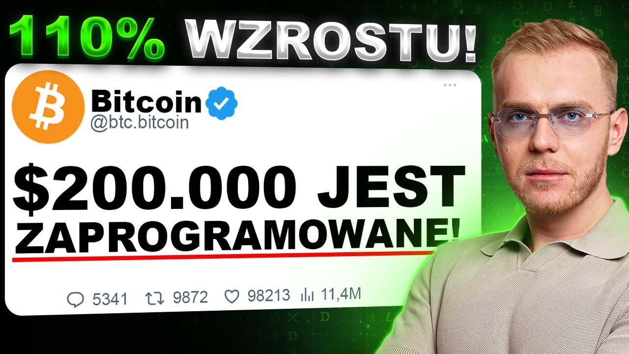 BITCOIN LECI na $200,000! CZY TO MOŻLIWE w 2025?