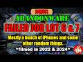 ABANDONWARE (Ep.6) FAILED JOB LOT 6 &amp; 7 - Just a bunch of iPhones &amp; other stuff (2022/2024)