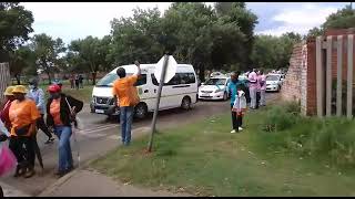 March To Vosloorus Saps Underway