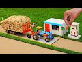 Diy tractor mini petrol pump  weightbridge machine science project  minicreative1  keepvilla