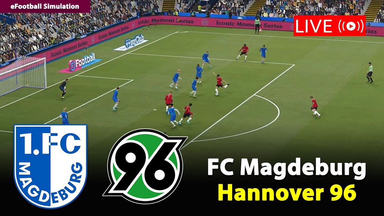 🔴Live- FC Magdeburg gegen Hannover 96 | 2. Bundesliga 2025/26 | Football PES21 Simulation
