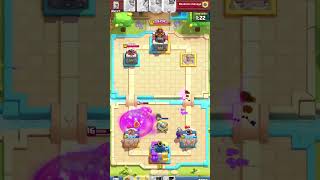 #gaming #clashroyale #games #supercell #top the best 3 crowns win against elixir golem 2.6 hug cycle