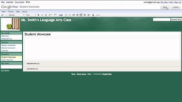 Embed a Google Document in Google Sites