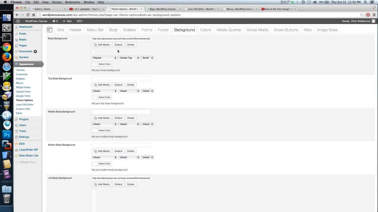 WordPress Canvas Theme Overview - YouTube