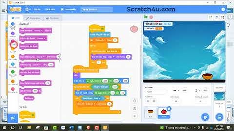 HƯỚNG DẪN LẬP TRÌNH GAME HỨNG TÁO BẰNG SCRATCH l SCRATCH4U.COM