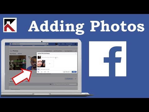 Video: How To Add Photos To Facebook