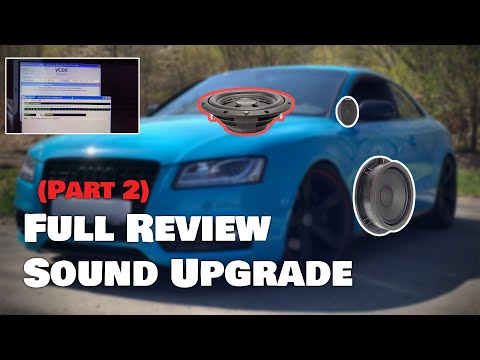 Video Audi A5 B8 Sound System Review (Upgrade Pt.2) - youtube