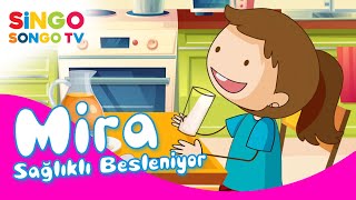 MİRA Sağlıklı Besleniyor 🥦🥕🥒 – SingoSongo TV I İsme Özel Çocuk Şarkıları 🎵 Resimi