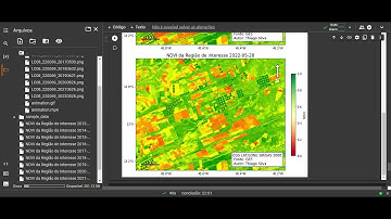 Criando um índice de vegetação, um timelapse e exportando  imagens com norte e escala  (Python)