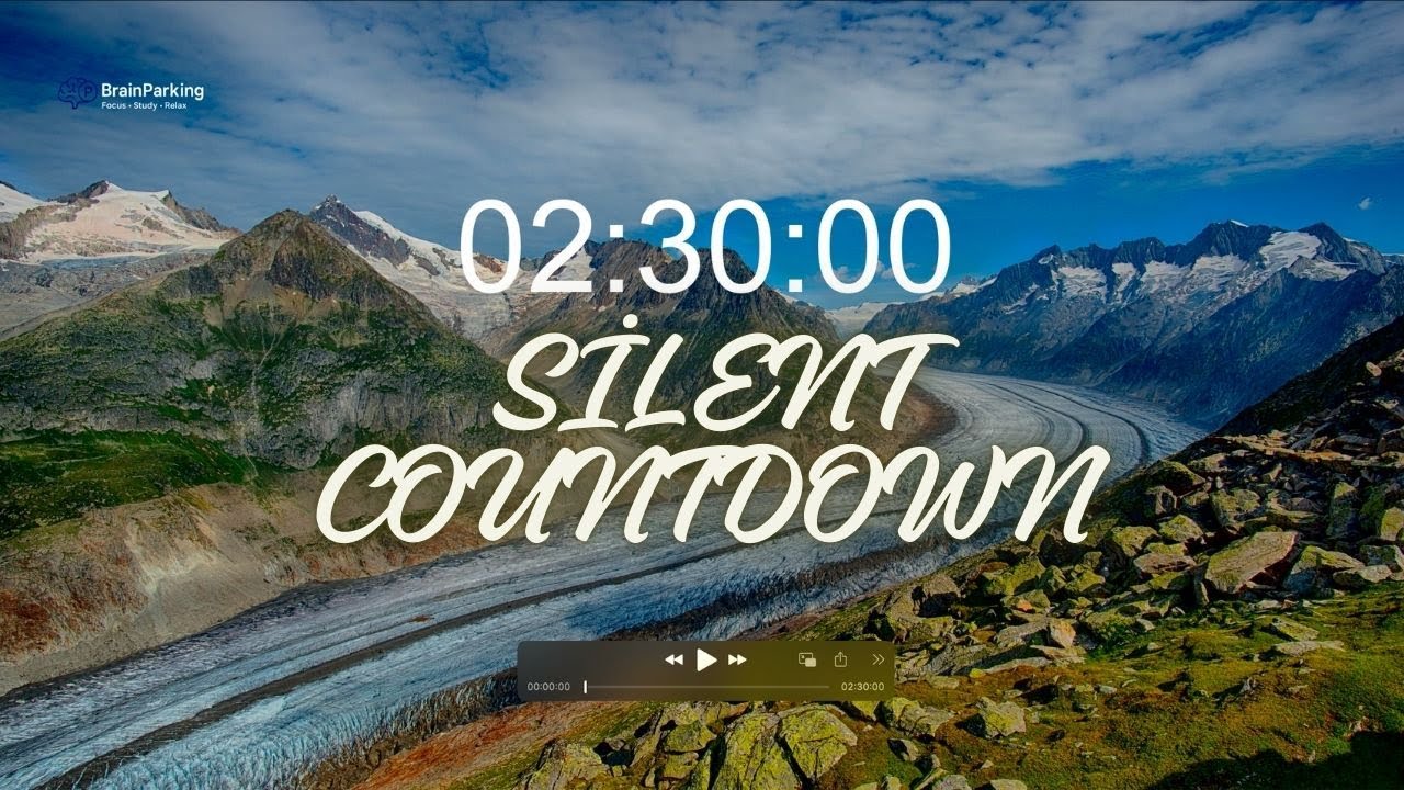 2.5 Hour Silent Countdown Timer | Long Study & Deep Focus - YouTube