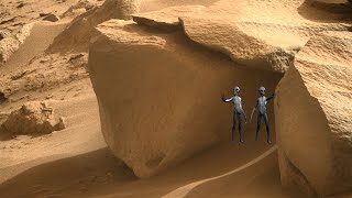 Latest video hd Mars Perseverance Sol 1133: Right MastcamZ RAW IMAGES Entrance a cave in Mount Mars