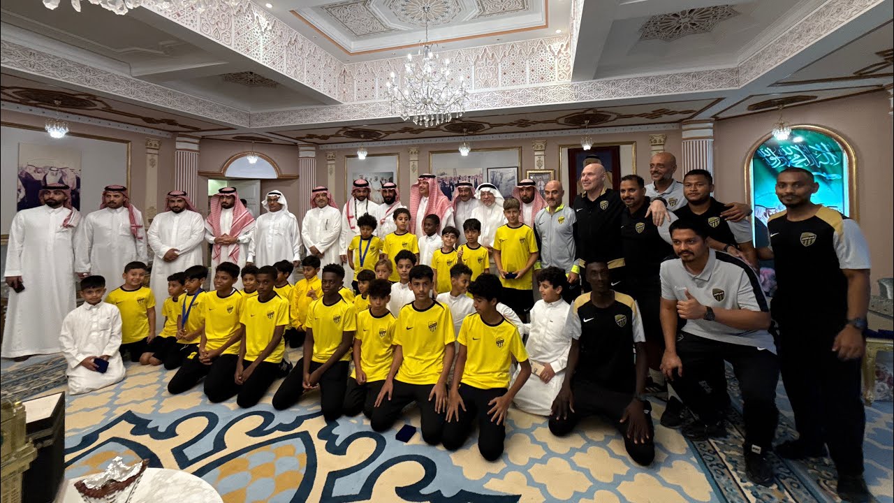 زيارة براعم نادي الاتحاد رابغ