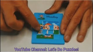 Video Tutorial to learn how to solve the Monkey Sliding Puzzle screenshot 1