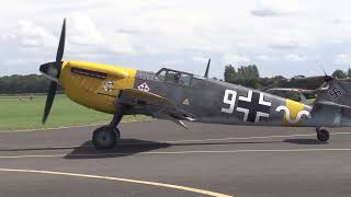 Flying Legends 2023: German Fighters Hispano Buchon (BF 109)