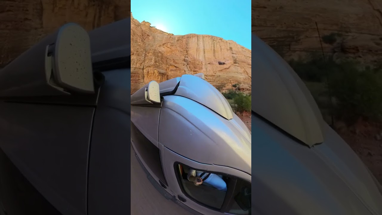 Amazing RV scenic drive in Utah