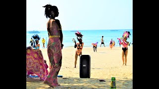 Ladyboy Beach Show At Patong Beach In Phuket Thailand