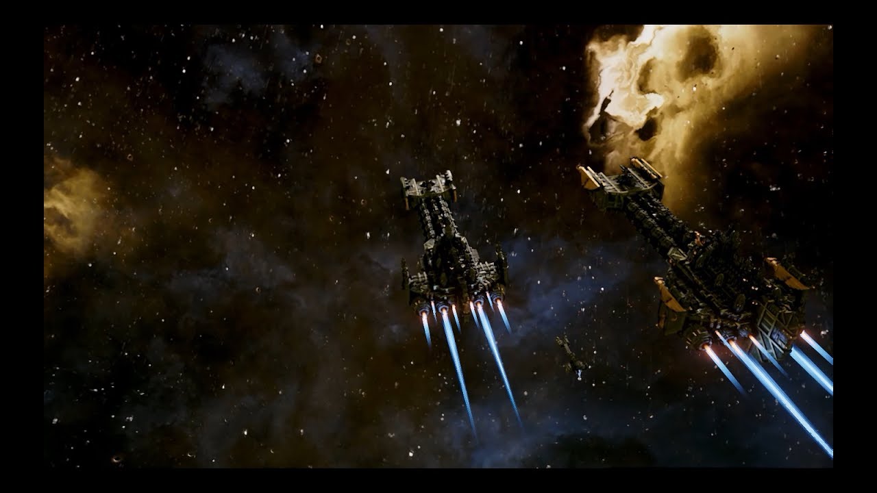 Dark Angels vs TAU, Heroic Difficulty + Elite Mode 700 points - Battlefleet Gothic Armada