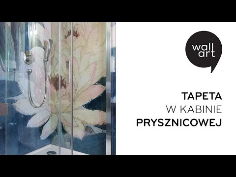 Tapeta pod prysznicem - Wall Art