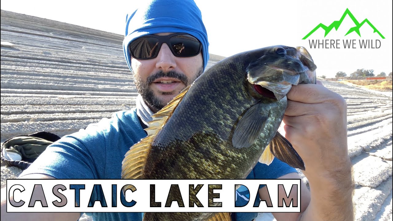 FISHING the CASTAIC LAKE DAM