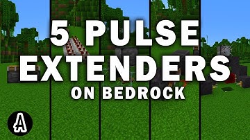5 Redstone Pulse Extenders for Bedrock 1.19
