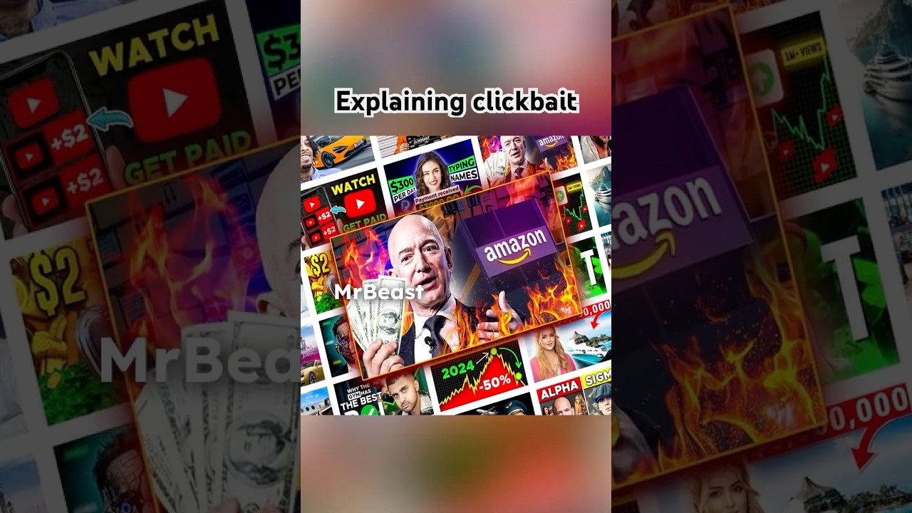 Mrbeast explaining clickbait!