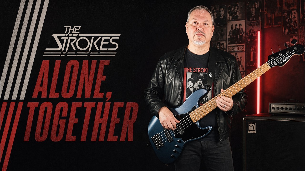 The Strokes - Alone, Together (Bass cover) thumbnail